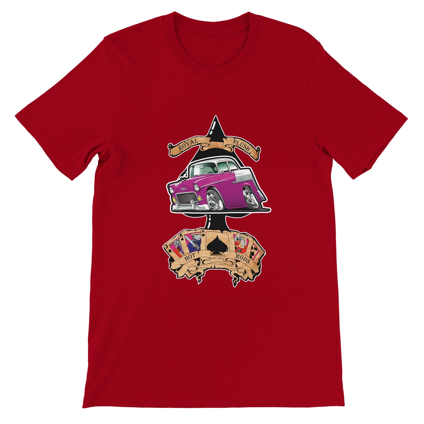 Ace of Spades: Pink '55 Chevy BelAir