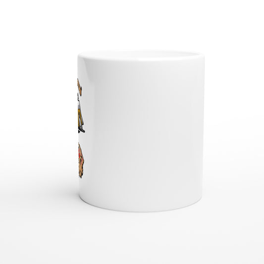 Ace of Spades: Orange '55 Chevy BelAir 11oz Mug