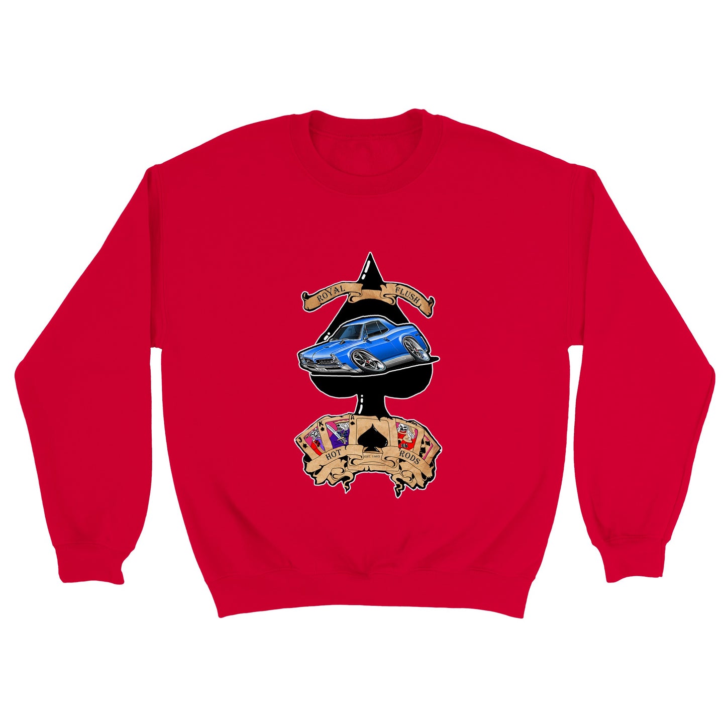 Classic Unisex Crewneck Sweatshirt Ace of Spades-'67 GTO
