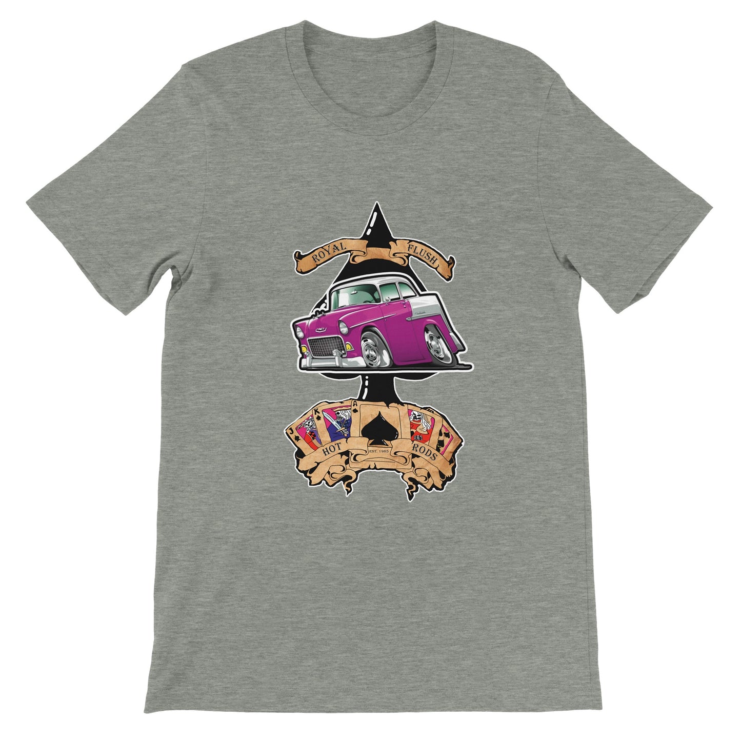 Ace of Spades: Pink '55 Chevy BelAir