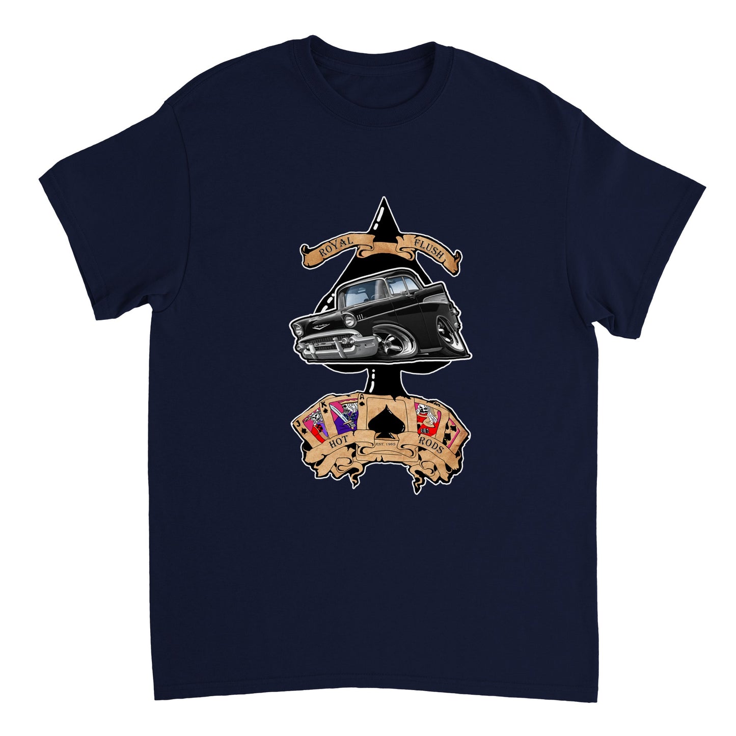 Ace of Spades- Black '57 Chevy