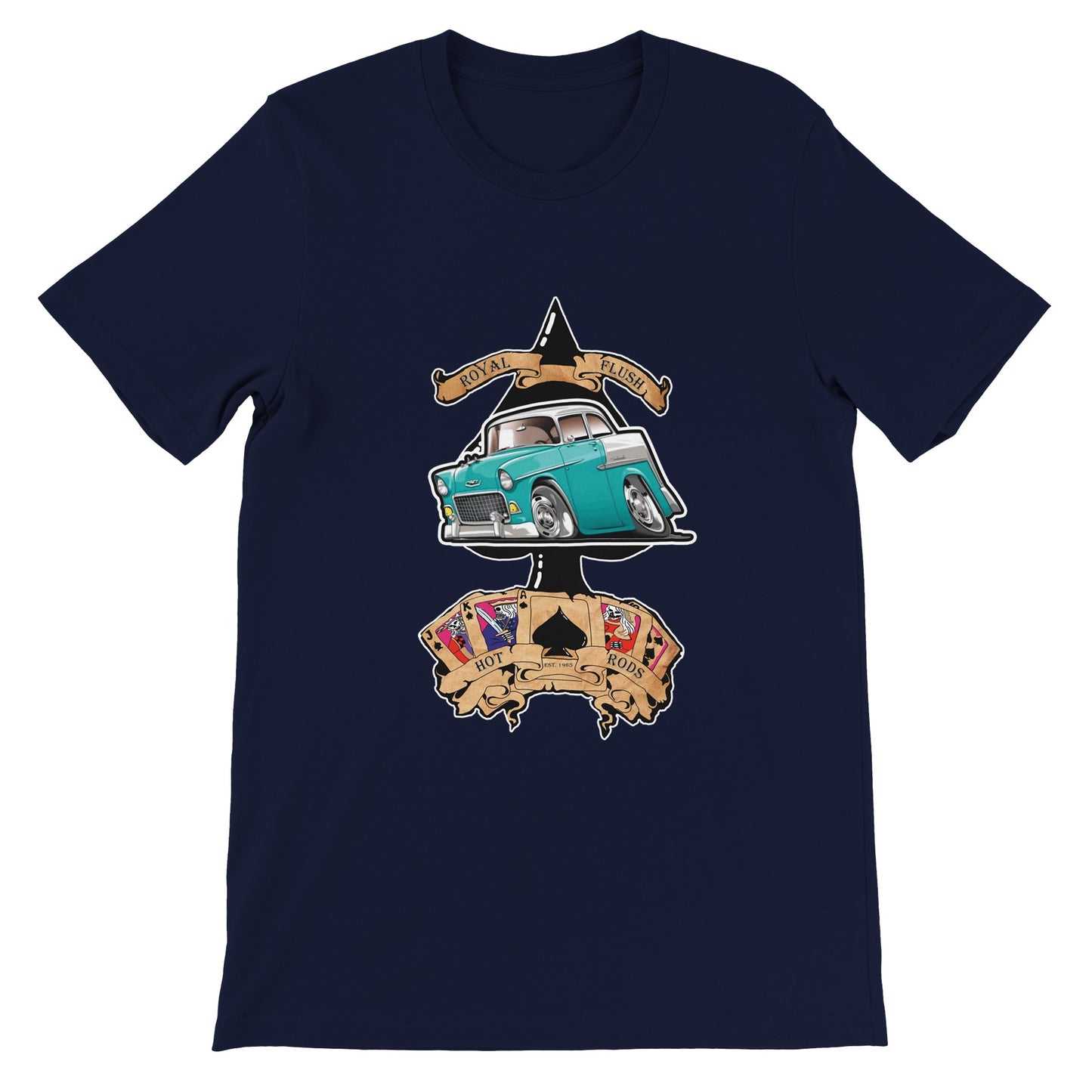 Ace of Spades: Light Blue '55 Chevy BelAir