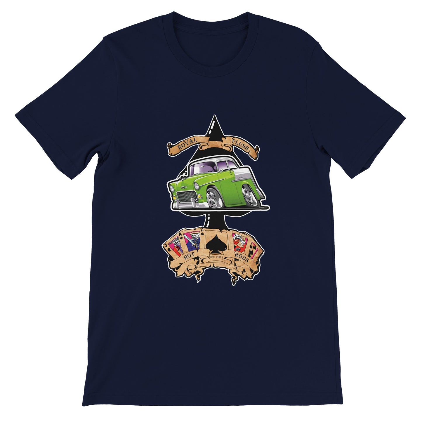Ace of Spades: Lime Green '55 Chevy Belair