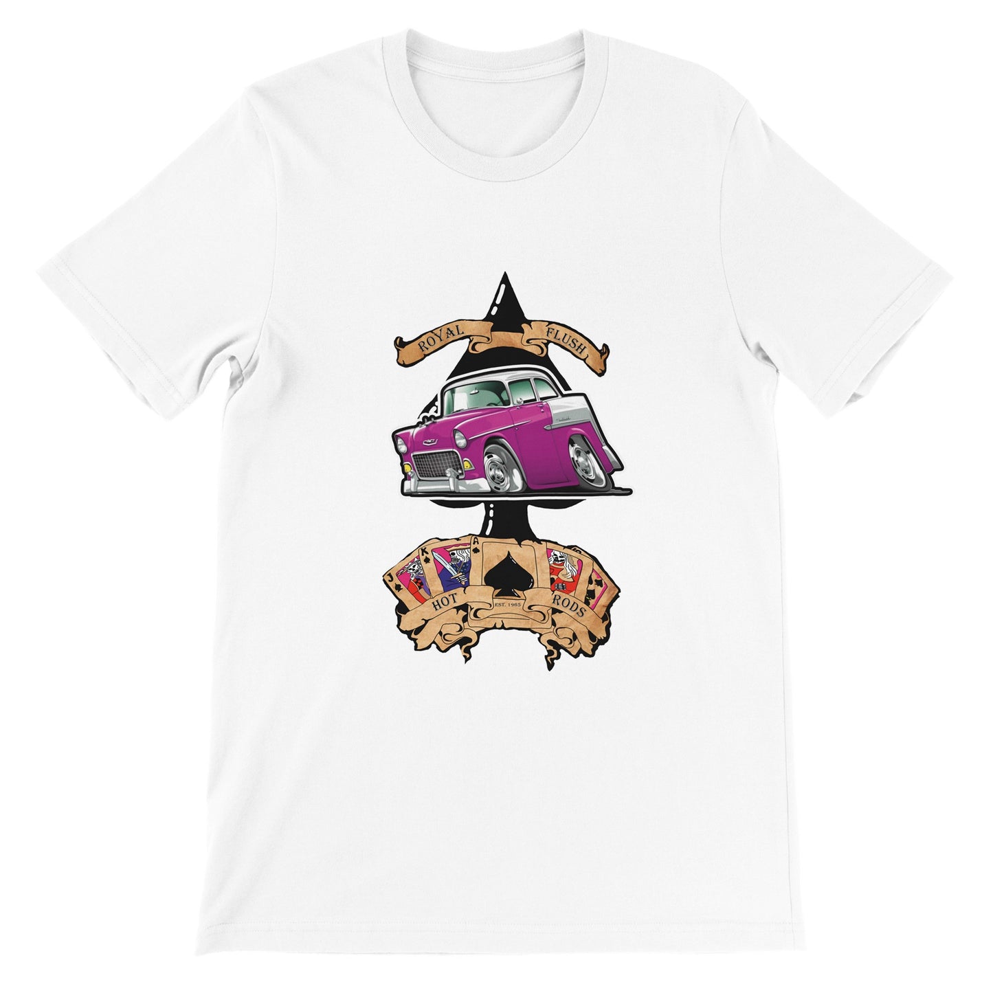 Ace of Spades: Pink '55 Chevy BelAir