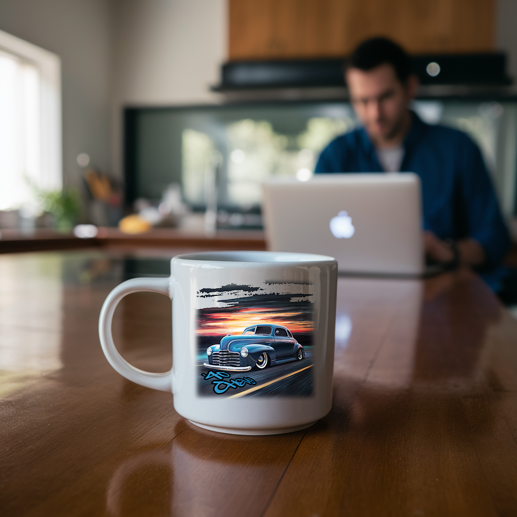 Classic '40 Chevy - White 11oz Ceramic Mug