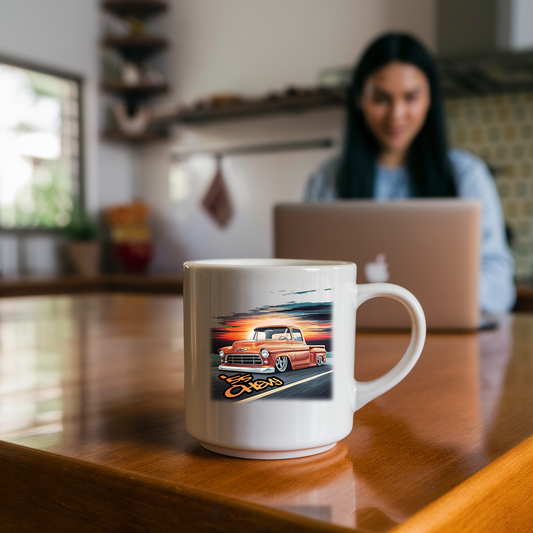 Classic '55 Chevy Pickup - White 11oz Ceramic Mug