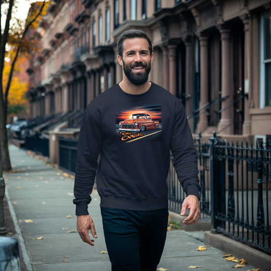 Classic '55 Chevy Pickup - Unisex Crewneck Sweatshirt