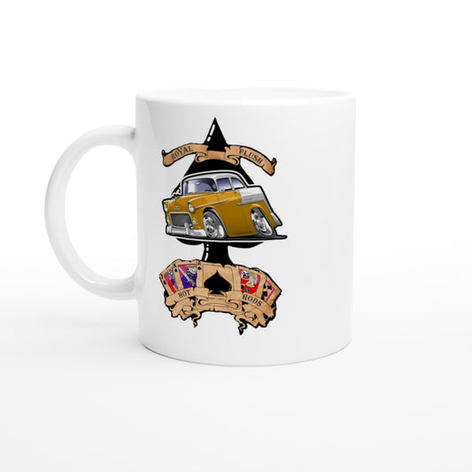 Ace of Spades: Orange '55 Chevy BelAir 11oz Mug