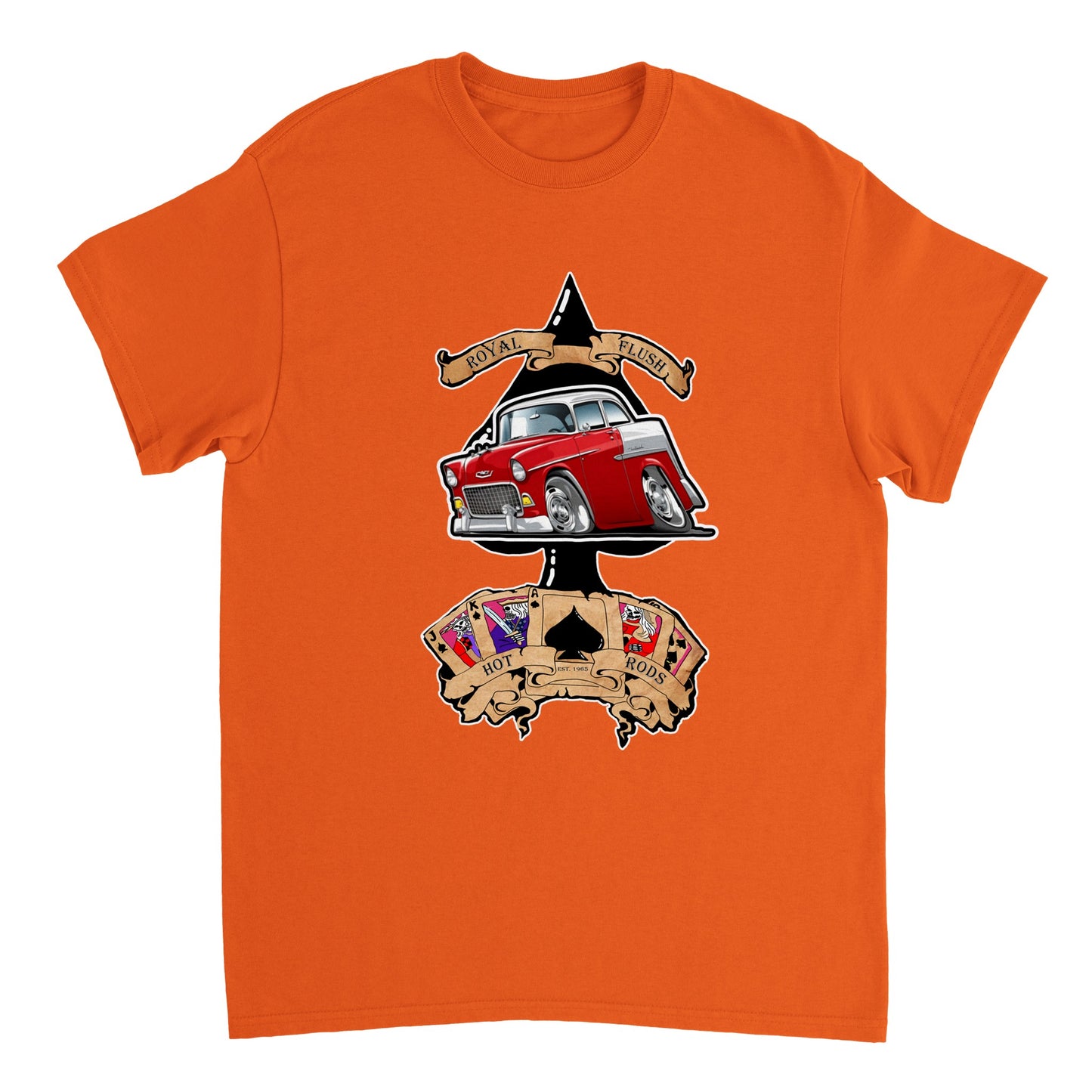 Ace of Spades: Red '55 Chevy BelAir