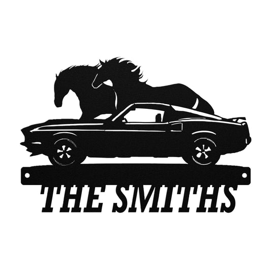 "Custom Metal Sign" '69 Mustang GT500