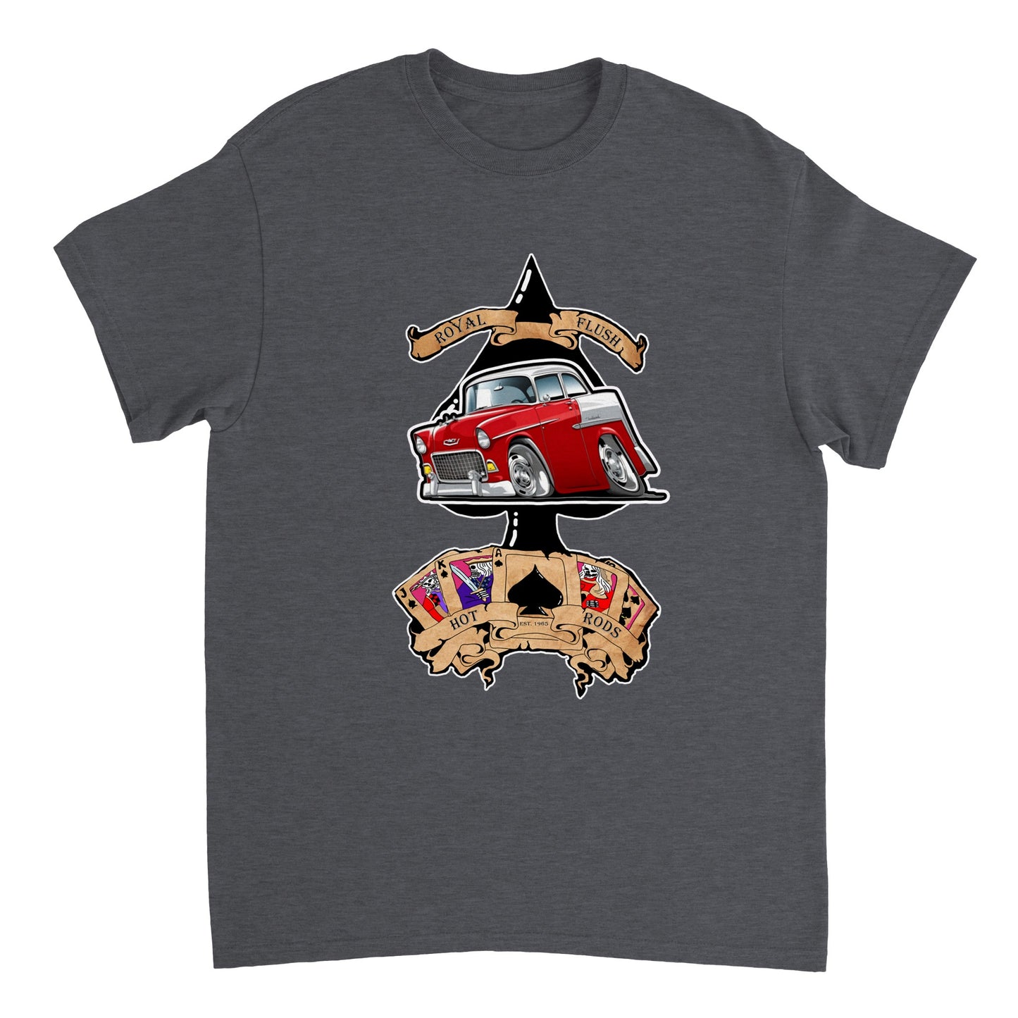 Ace of Spades: Red '55 Chevy BelAir