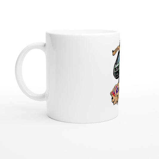 White 11oz Ceramic Mug