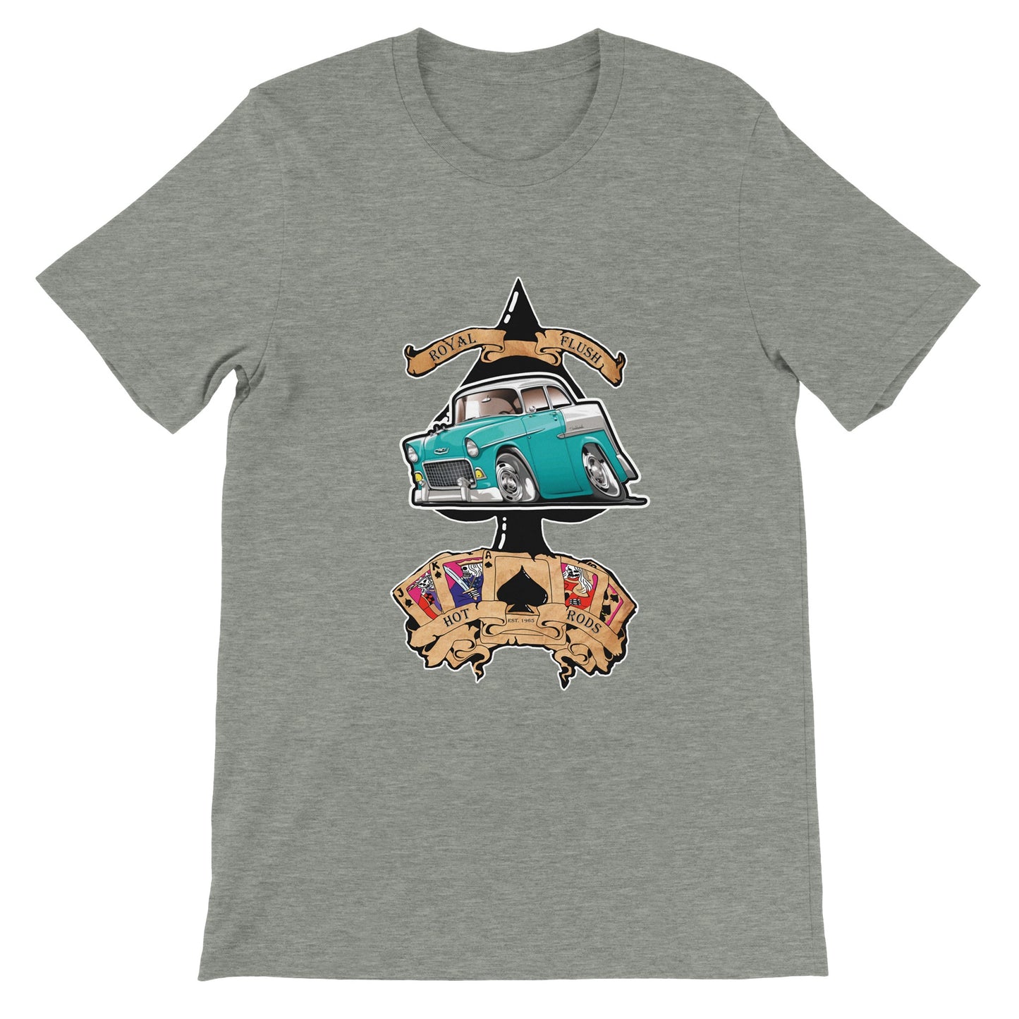 Ace of Spades: Light Blue '55 Chevy BelAir