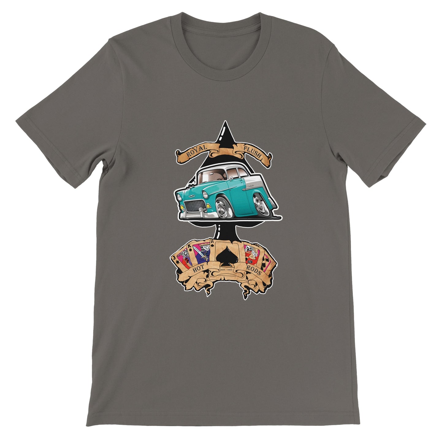 Ace of Spades: Light Blue '55 Chevy BelAir